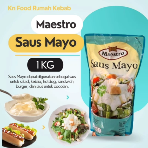 Maestro Saus Mayo 1kg: Saus Mayonaise untuk Kuliner