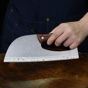 Nipiin Japanese New Labor-saving Kitchen Knife Multifunctional Knife Handmade Knife Chef Forged Butcher Knife Lightweight Sharp Knives
