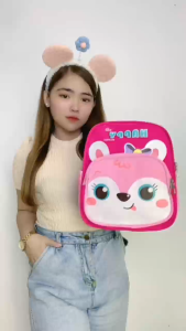 SURFGEAR #F7527 Kindergarten Backpacks Fashion Cartoon 11 inches Kids Bag Cute Student Backpacks For Gril School Backpack For Boy