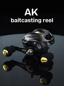 Baitcasting Reel 7.2:1 Speed Ratio Max Drag 10KG EVA Handle Spray Paint Metal Fishing Reel Lure Reel Fishing Accessories