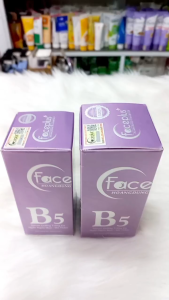 [Màu tím] ( Mua 1 tặng 1 gói rửa mặt Chivey) Serum B5 dưỡng trắng da - ngăn ngừa mụn - mờ thâm Faceplus+