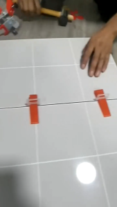 【ร้านไทย จัดส่งภายใน 24 ชั่วโมงใ】ลิ่มปรับระดับพื้นกระเบื้อง*รุ่นหนาพิเศษ 1 ถุง100个ชิ้น/ถุง ลิ่มปรับระดับกระเบื้อง อุปกรณ์ปรับระดับกระเบื้อง ตัวปรับระดับกระเบื้อง