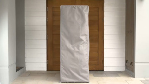 [หน้าฝนรอด แดดแรงเอาอยู่] ผ้าคลุมเครื่องซักผ้าและเครื่องอบผ้าซ้อนกัน กัน UV กันฝนสาด รุ่น Heavy Duty