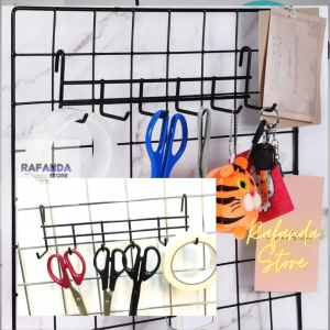 Kapstok Hook Rack Dinding: Aksesoris Dapur & Gantungan Kunci