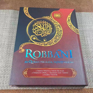 Al-Quran Robbani - A4 - Tafsir Perkata dan Tajwid Warna - Surprise - Hard Cover