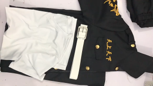 Cartoon Tokyo Cosplay Sano Manjiro Commando Team Costume: Anime Role-playing Clothes