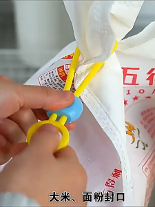 Colour Seal Taping Closure Clip Creative Practical Tie Rope Multi-Purpose Sealer