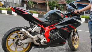Fullsystem Knalpot Racing Original Cbr 250 rr Ninja 250 FI Ninja 250 karbu R25 Triton Exhaust Original fullsystem Bergaransi resmi seumur hidup