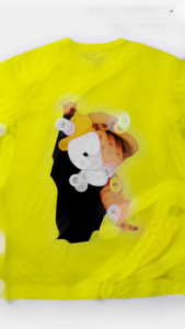 Baju Kaos Atasan Anak Laki-Laki Agatchi Motif One Piece Monkey D Luffy V2