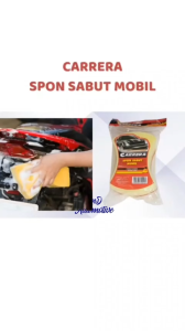 Carrera Spon Sabut Mobil Spon Sabut Pencuci Mobil Motor Besar Merah