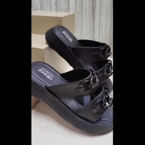 Sandal Anak Perempuan Tali Rantai Viral Sendal Anak Perempuan Bahan Jelly Tebal Empuk