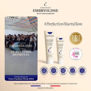 Embryolisse Lait-Creme Moussant 200ml - Foaming Cream Milk Face and Body + Foaming Cleanser + Moisturizer Cleanser +  Cleansing + Facial Cleanser + Milk Cleanser + Pembersih Wajah dan Makeup - 1x
