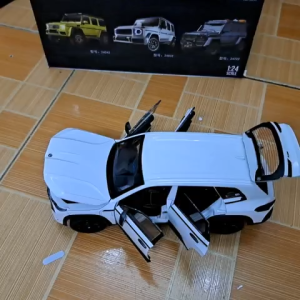 Mô hình xe ô tô BMW XM tỉ lệ 1:24 xe bằng kim loại có âm thanh và đèn mở được các cửa xoay bánh trước được