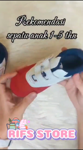Sepatu Sneaker Anak Laki-Laki Perempuan Cewek Cowok Umur 1 2 3 4 5 6 Tahun
