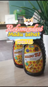 MADU TJ MURNI 500 GR / MADU MURNI / UNTUK DAYA TAHAN TUBUH / MULTIVITAMIN/ SISTEM IMUN