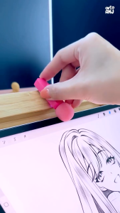 BOYA V Series Pink Mini Clip Wireless Lavalier Microphone with Noise Cancellation 9-Hour Battery Plug & Play 50m Range for iP/USB-C/Mobile/Tablet