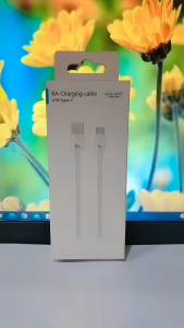 Kabel Data 6A USB TYPE C 1Meter Charging Cable Max 66W Super Charge