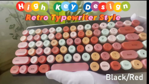 【SG Seller】2.4G Switch 86 Mechanical Keyboard with Wireless Mouse