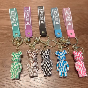 Móc khóa Bearbrick gấᴜ Caro Hàng Đẹp Giá Cả Cực Rẻ