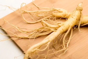 รากโสม รากโสมแห้ง (Ginseng Fibrous Roots) รากฝอยของโสมหยิ่งเซียม (ยินเซียม) หรือ โสม ขนาด100กรัม