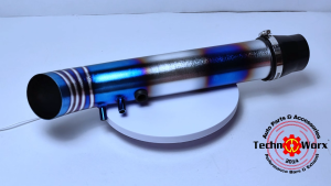 Titanium Long Air Intake Pipe filter Simota cone hks Extender universal chrome air intake greddy