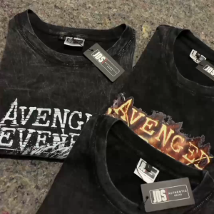 KAOS BAND A7X SKULL AVENGED SEVENFOLD T-SHIRT WASHING PRIA WANITA DISTRO BAHAN KATUN COMBED 24S