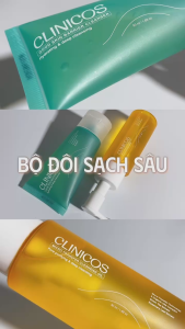 [TRAVEL SIZE] BỘ ĐÔI LÀM SẠCH DẦU TẨY TRANG VI NHŨ MICRO-TRANSFER + GEL RỬA MẶT GOOD SKIN BARRIER CLINICOS 50ML