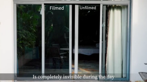 Window Film UV resistant heat controlled reflective window One Way Mirror Film for Home Office Static Cling Anti-vision car window film Privacy Glass Stickers