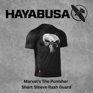 Hayabusa x Marvel Shortsleeve Rashguard - The Punisher