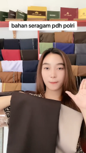 BAHAN KAIN SERAGAM POLRI HIGH TWISH TEBAL CASSAMODA