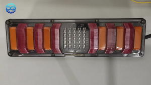 1 Pair(2pcs) - R/E ARMOR 24V (18" x 5") WATERPROOF TAIL LIGHTS For All Truck Trailer Elf Forward 10w/6w ISUZU FUSO HINO
