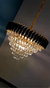 ✨[READY] ✨Lampu Gantung 40cm Kristal Gaya Nordik Makan Ruang Makan Ruang Tamu Kamar Tidur Pernikahan Wedding Lampu Hias Gantung