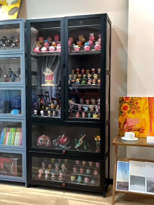 Display Cabinet Transparent Glass Acrylic Showcase 5/4/3Layers LEGO Display Rack Hand-Made Display Case Storage Cabinet 展示柜