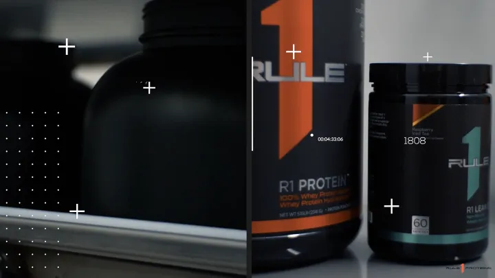 Rule1 R1 Protein (2,5lbs) Cookies & Crème Ohne Pfand, 1135 g