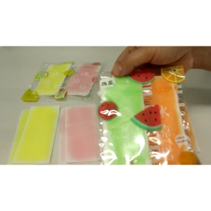 Set 2 Miếng Dán Lạnh Làm Mát Cơ Thể Chống Nóng Hạ Sốt Hương Thơm Trái Cây Mùa Hè-NIEVE