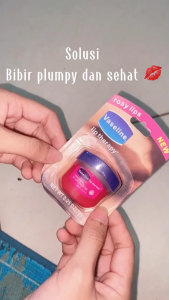 HASTARI VASELINE CREME BRULEE / COCO BUTTER/ ROSE LIP THERAPY LIPS 7 GRAM