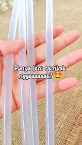 Lem Tembak 1set + Stick Lem 10pcs /Hot Melt Glue Gun +10pcs Lem Stick /Lem Aksesoris Serbaguna Lem