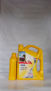 น้ำมันเครื่อง เชลล์ เฮลิกส์ HX5 15W-40 Shell Helix HX5 15W-40 (เบนซิน) กึ่งสังเคราะห์ เบนซินสมรรถนะสูง ( เลือกขนาด 1L / 4L  )