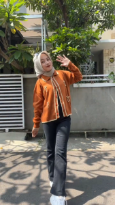 MInji Knit Cardigan - Cardigan Rajut Pita Model Terbaru