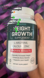 Calcium + Vitamins Height Growth Supplement Promotes Bone Growth and Health 30/60/120Capsules Height Booster Tablet Height Booster Tablet For Adult Male Boost Pilates The Height - Lazada