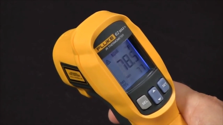 Fluke 62 MAX/62 MAX+ Infrared Thermometer Handheld Temperature Gun ...