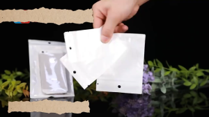 [10 PCS] Plastik Klip Putih 12X30CM | Ziplock Putih Susu | Platik Klip Kemasan Aksesoris | Plastik Klip Souvenir