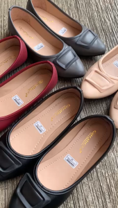 Flat Shoes Wanita Terbaru/ Sepatu Ballerina Cewek Kekinian/ Balet Gratica AL-49