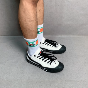 Dorks Purpose White - Sepatu Sneakers Casual Pria Wanita Sepatu Sekolah Dorks