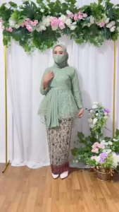 COD Setelan Kebaya Aurora & Selendang Kebaya Tille