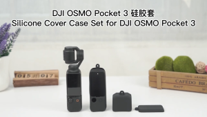 PULUZ For DJI Osmo Pocket 3 Silicone Case 3 in 1 Case Set for POCKET 3 ซิลิโคนป้องกันกล้อง Pocket 3 แบบ 3 in 1