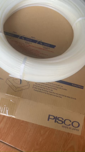 Ống dẫn chịu nhiệt độ 100 độ Nhật 6 x 4 mm dài 100 mm NB0640-W-20 Pisco tại Máy NTT bảo hành dài hạn