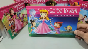 Sách 3D kể chuyện - Cô bé lọ lem