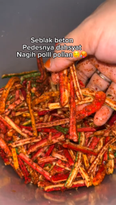 Seblak kering kerupuk jaat beton pedas daun jeruk kemasan 250gram viral tiktok