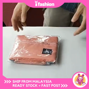 iFASHION 1417 Waterproof Foldable Flight Travel Luggage Shoulder Organizer Bag Beg Lipat Baju Melancong Kalis Air